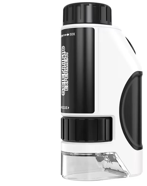 Mini Microscope 50-300X Science Education Toy Scientific Observation Cell Mobile Phone Clip