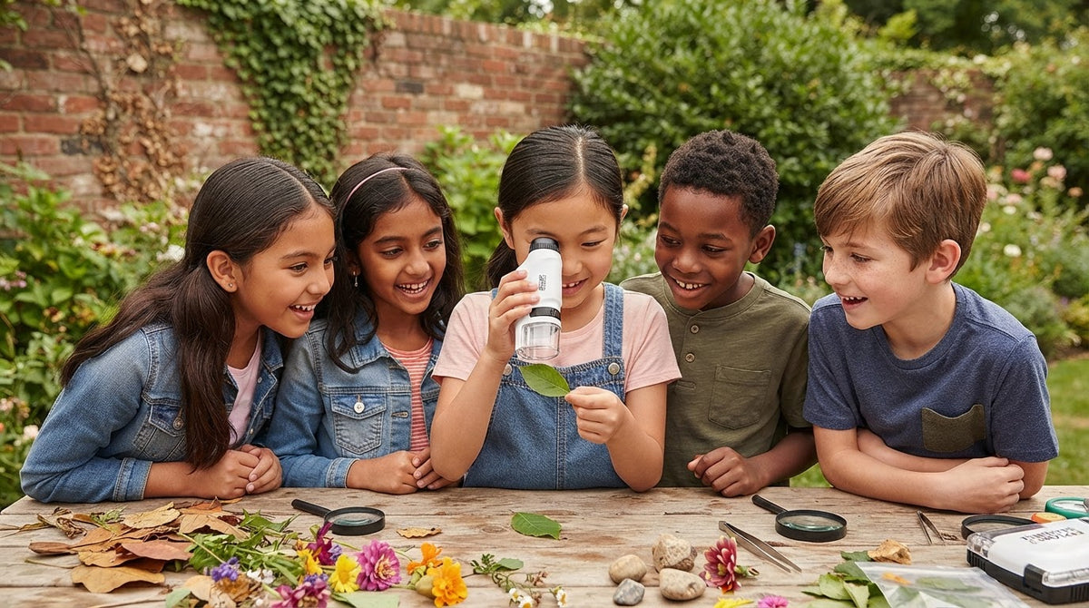 MicroKids – Microscopio de Bolsillo Infantil