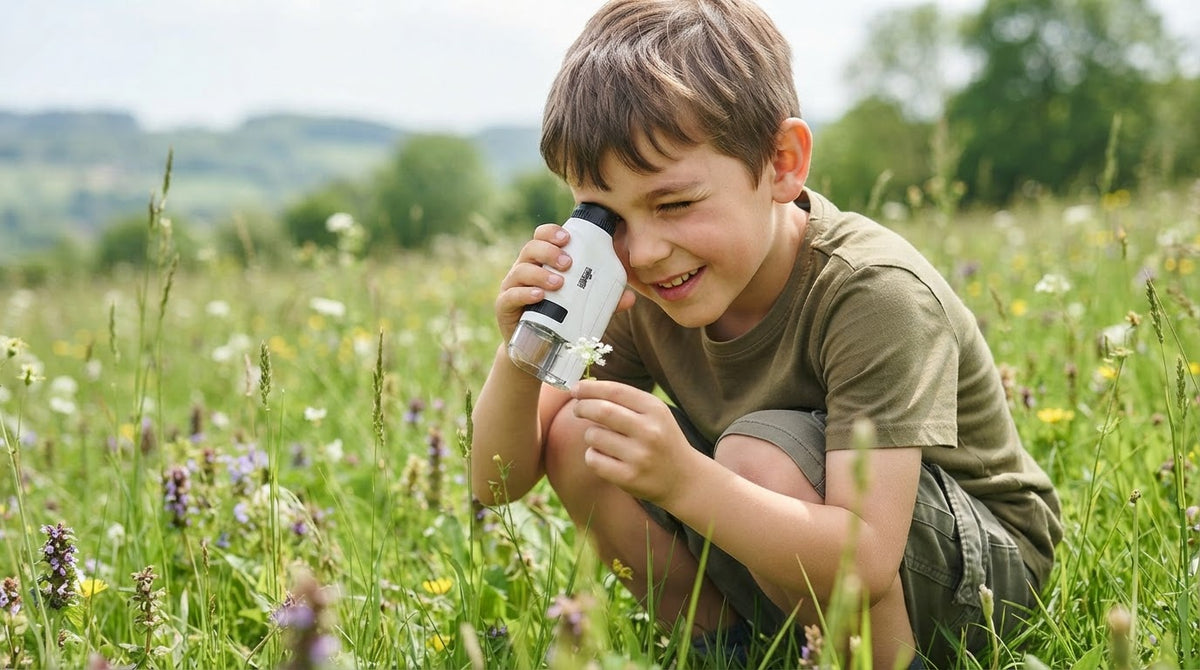 MicroKids – Microscopio de Bolsillo Infantil
